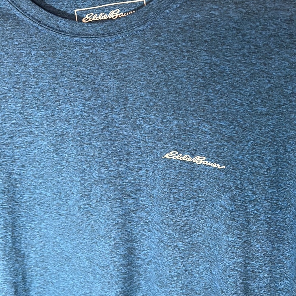 Blue Eddie Bauer Short Sleeve T-Shirt - Picture 2 of 6